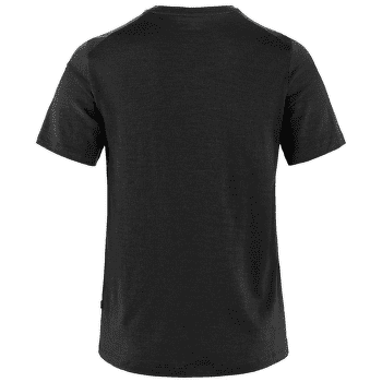 Koszulka z krótkim rękawem Fjällräven Bergtagen Merino 190 SS Women Black