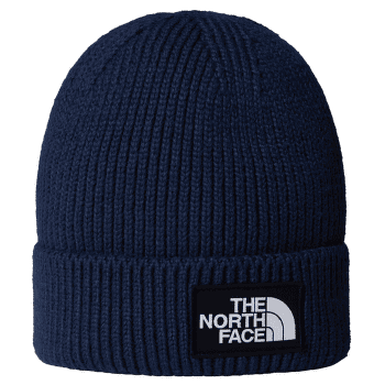 Czapki The North Face TNF LOGO BOX CUFFED BEANIE SUMMIT NAVY