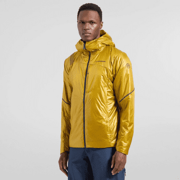 Bunda La Sportiva ALPINE GUIDE PRIMALOFT HOODY MEN Night Sky/Mountain Red