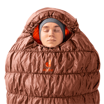 Śpiwór deuter Exosphere -6° EL umbra-paprika