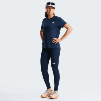 Koszulka z krótkim rękawem The North Face Flex Geo Embossed Short Sleeve Reg T-Shirt Women SUMMIT NAVY