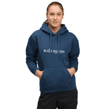 Bluza Black Diamond Heritage Wordmark Pullover Hoody Women Indigo