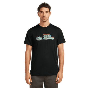 Koszulka z krótkim rękawem Icebreaker Merino 150 Tech Lite SS Tee Transportage Men ATLANTIS