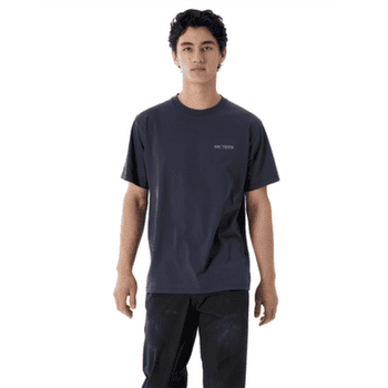 Koszulka z krótkim rękawem Arcteryx Kragg SL Cotton Blurred Bird SS Men White Light / Atmos