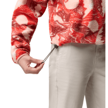 Bluza Columbia Helvetia™ II Printed Cropped Half Snap Women Poppy Red, Sunscape 606