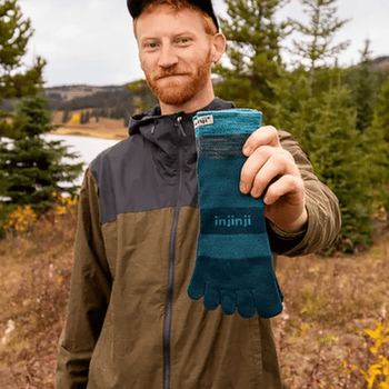 Skarpety Injinji Trail Midweight Mini Crew Xtralife MIDNIGHT