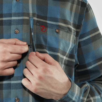 Koszula z długim rękawem Fjällräven Fjallglim Shirt Men Black-Grey