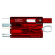 Nóż Victorinox SwissCard Ruby translucent