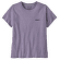 Koszulka z krótkim rękawem Patagonia P-6 Logo Responsibili-Tee Women Concrete Purple