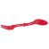 Widelec Primus Folding Spork Red