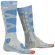 Skarpety X-Bionic Ski Control 4.0 Women GREY MELANGE/TURQUOISE