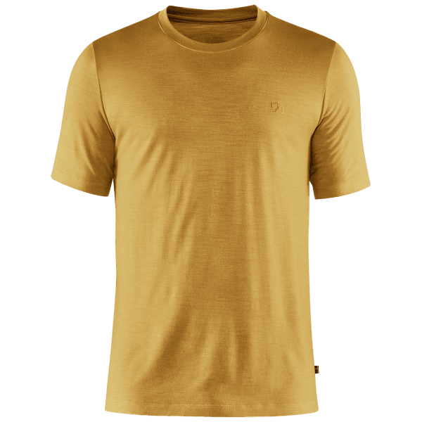 Koszulka z krótkim rękawem Fjällräven Abisko Wool SS Men Ochre