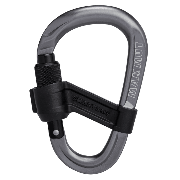 Karabinek wspinaczkowy Mammut Smart HMS 2.0 Screwgate grey 1502