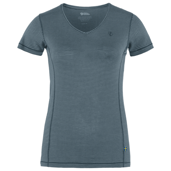 Koszulka z krótkim rękawem Fjällräven Abisko Cool T-Shirt Women Indigo Blue