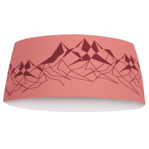 Opaska na głowę Direct Alpine Stripe coral/palisander