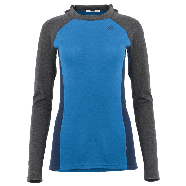 Bluza Aclima WarmWool hoodsweater V2 Women Marengo / Corsair / Navy Blazer