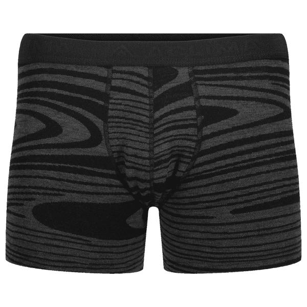 Bokserki Aclima WarmWool Boxer Shorts Men Black Motion