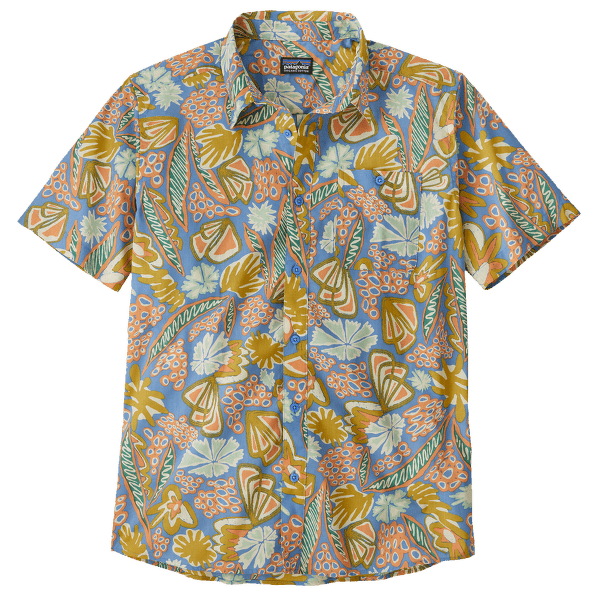 Koszulka z krótkim rękawem Patagonia Go To Shirt Men Flourish: Abundant Blue