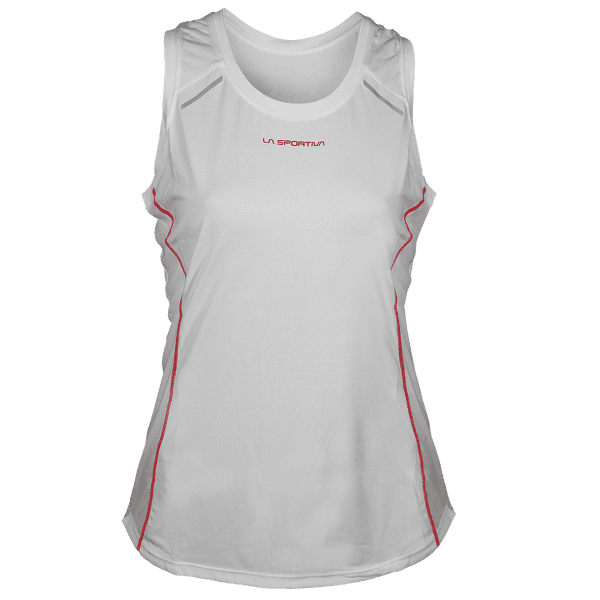 Tank top La Sportiva TRACER TANK Women Chalk/Hibiscus
