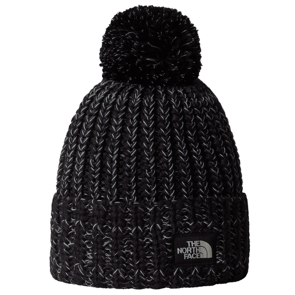 Czapki The North Face COZY CHUNKY CABIN BEANIE TNF BLACK/WHITE DUNE