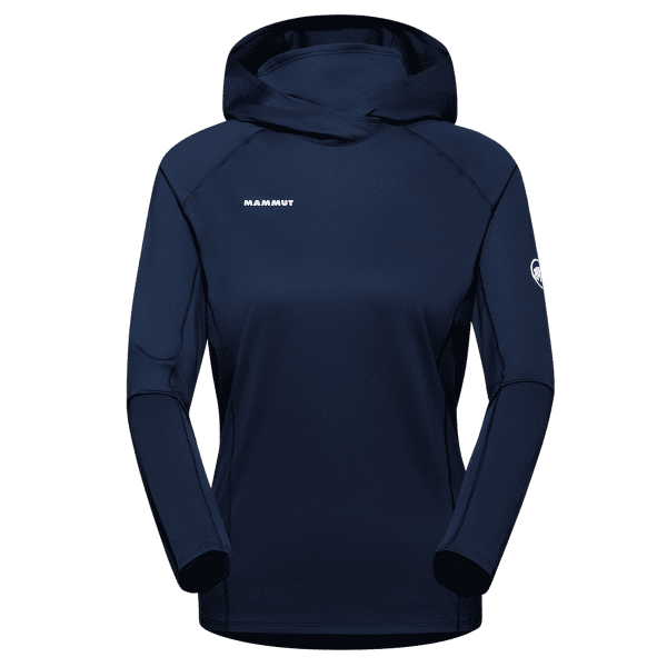 Koszulka z długim rękawem Mammut Selun FL Sun Hoody Women marine 5118