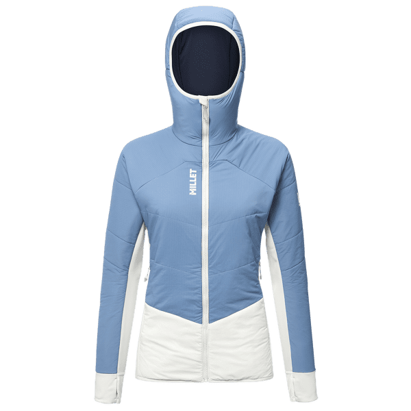 Bunda Millet White Primaloft Hoodie Women CORONET BLUE/FOGGY DEW