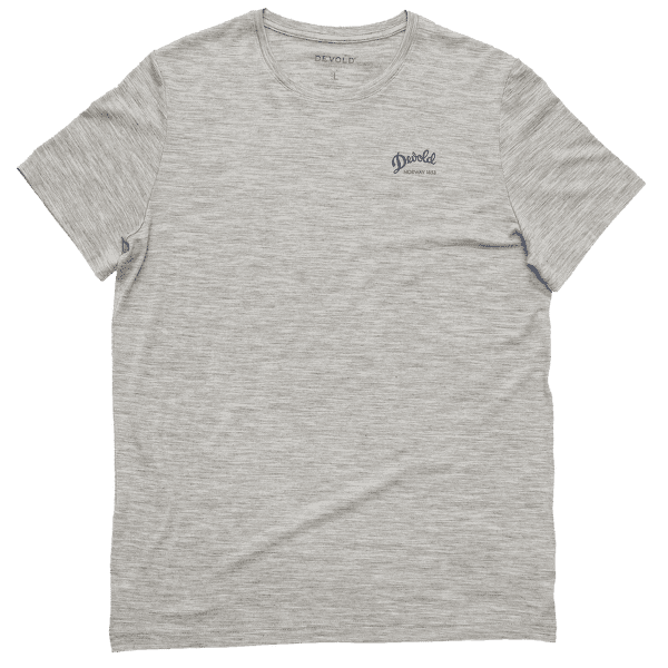 Koszulka z krótkim rękawem Devold Classic Script Tee Men 770A GREY MELANGE
