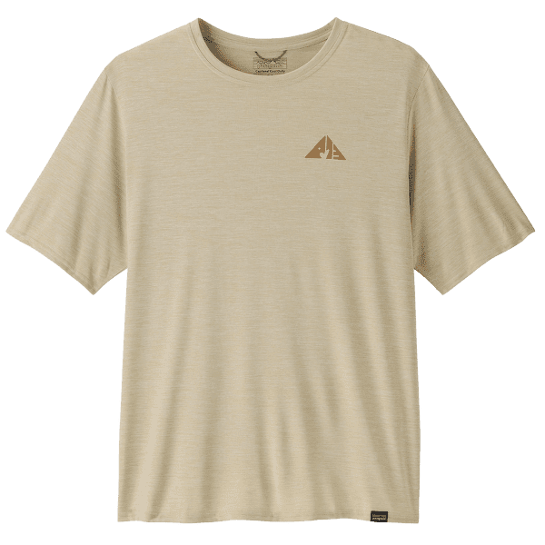 Koszulka z krótkim rękawem Patagonia Cap Cool Daily Graphic Shirt Lands Men Driftways: Pumice X-Dye