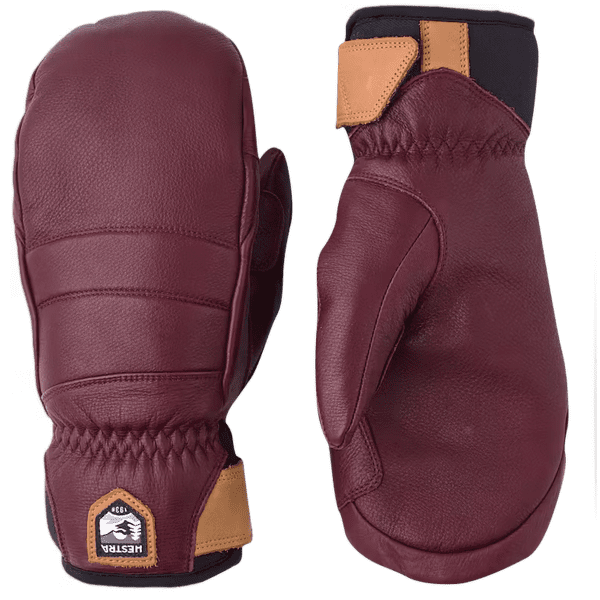 Rękawice Hestra Fall Line Mitt Women Bordeaux