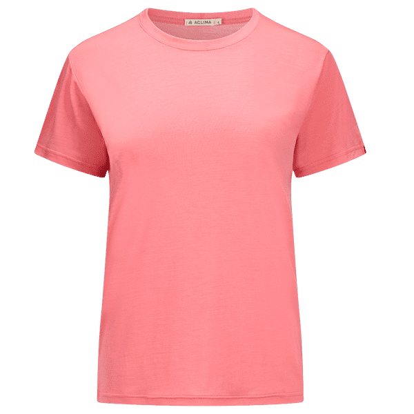 Koszulka z krótkim rękawem Aclima LightWool classic tee Women Sun Kissed Coral
