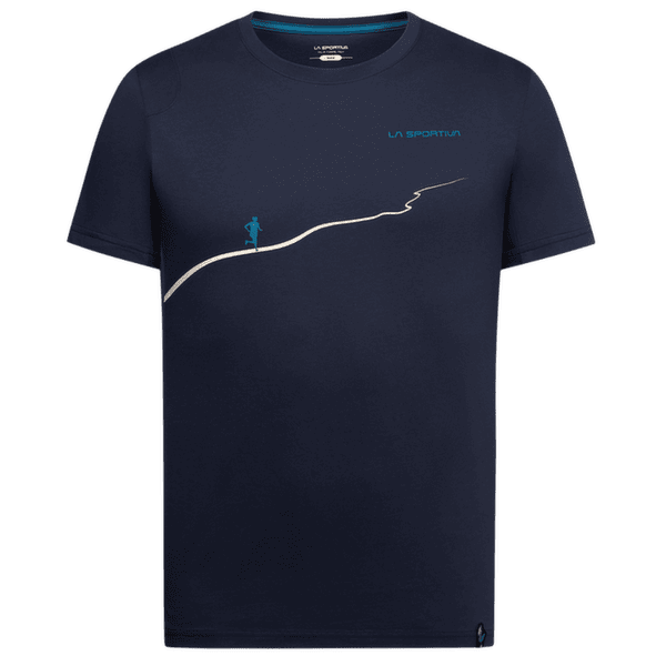 Koszulka z krótkim rękawem La Sportiva TRAIL T-SHIRT Men Night Sky/Chalk