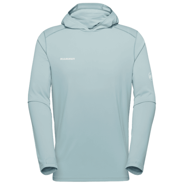 Koszulka z długim rękawem Mammut SELUN FL SUN HOODY MEN nebla