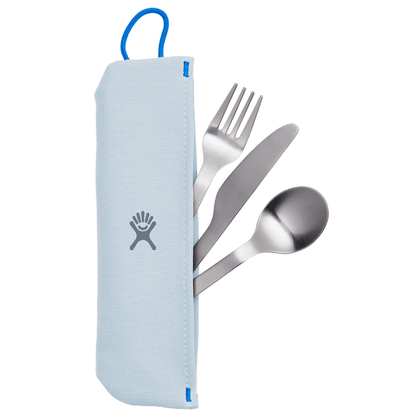 Zestaw Hydro Flask FLATWARE SET STAINLESS / POUCH RAIN 075 Stainless