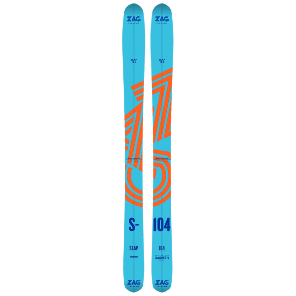 Narty Zag SLAP 104 LADY LIGHT BLUE/ORANGE
