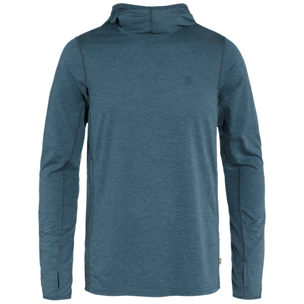 Bluza Fjällräven Abisko Sun-hoodie Men Indigo Blue