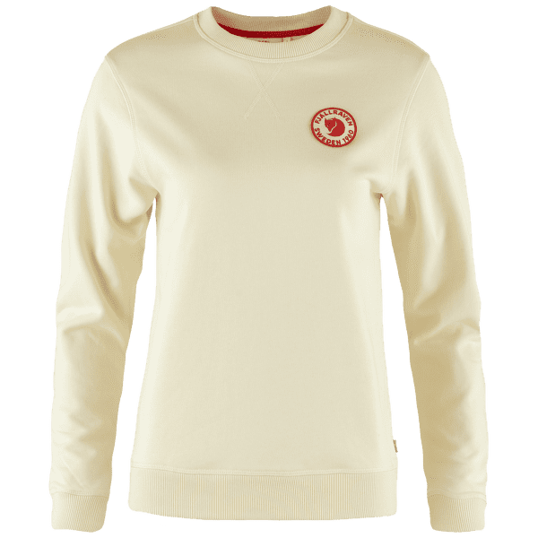 Sweter Fjällräven 1960 Logo Badge Sweater Women Chalk White