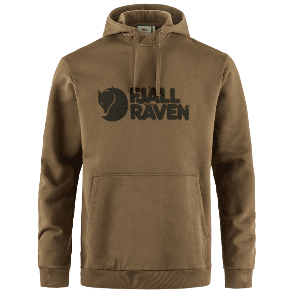 Bluza Fjällräven Fjällräven Logo Hoodie Men Wood Brown