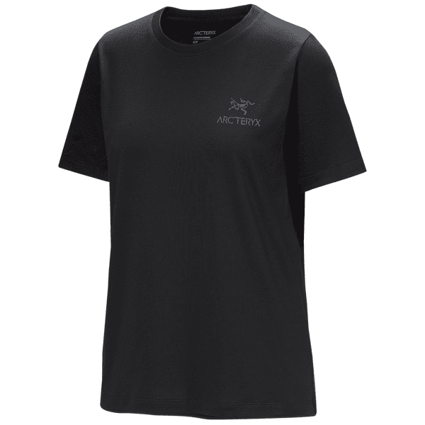 Koszulka z krótkim rękawem Arcteryx Kragg SL Cotton Emblem Crew SS Women Black