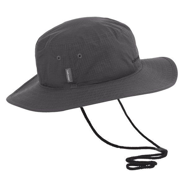 Kapelusz Icebreaker Unisex Shell+™ Cotton Windbreaker Wide-Brim Hat OBSIDIAN