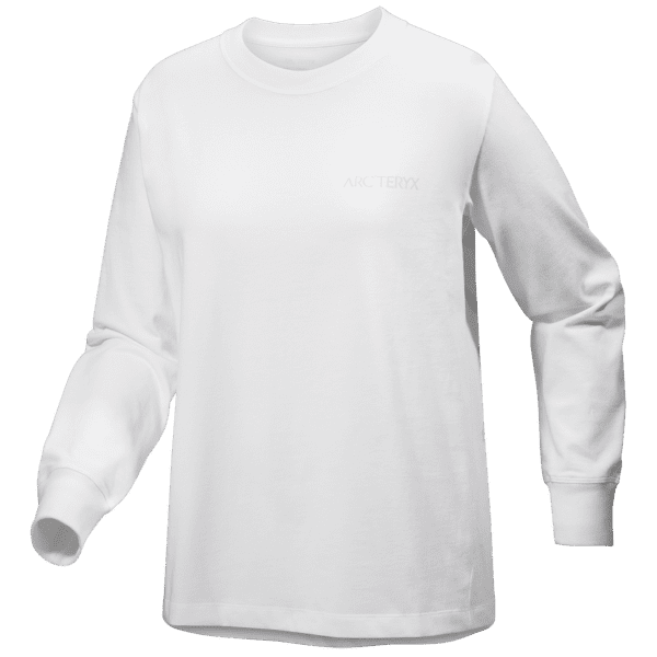 Koszulka z długim rękawem Arcteryx Kragg Cotton Bird Crew LS Women White Light / White
