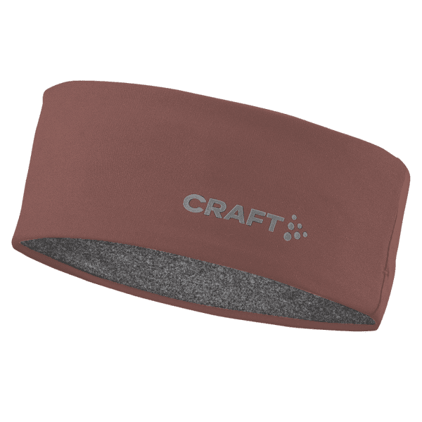 Opaska na głowę Craft ADV Windblock Fleece Headband ROSE BROWN