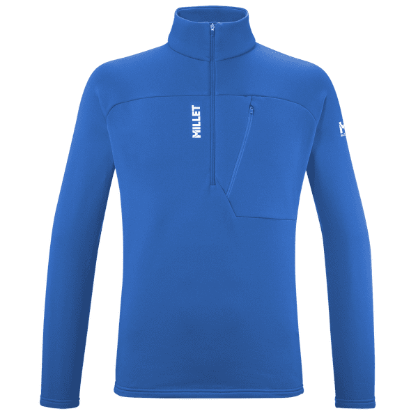 Pulower Millet SENECA FLEECE POLLOVER ZIP MEN ICON BLUE