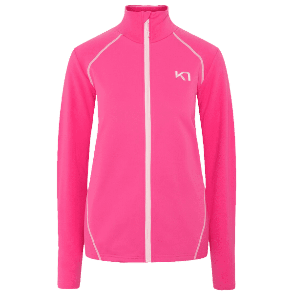 Bluza Kari Traa Kari F/Z Fleece SPINK/BRIGHT PINK