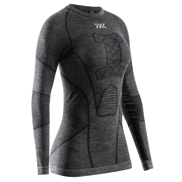 Koszulka z długim rękawem X-Bionic X-Bionic Symbio Merino Shirt LS Women Rhino Grey