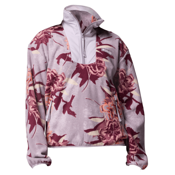 Bluza Columbia Sequoia Grove Printed Half Zip Women Shale Purple Blossoming 554