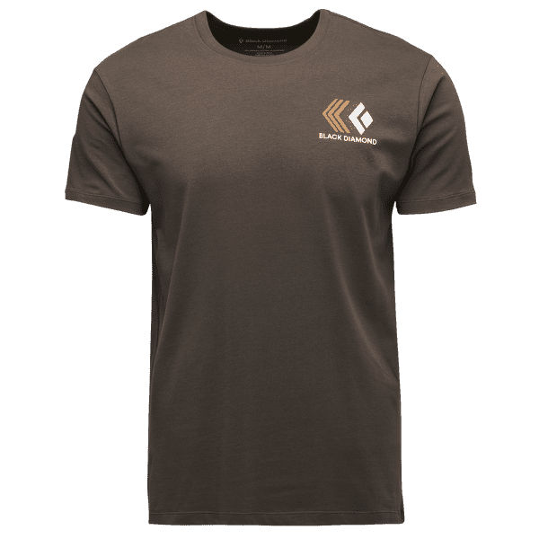 Koszulka z krótkim rękawem Black Diamond Faded SS Tee Men Basalt