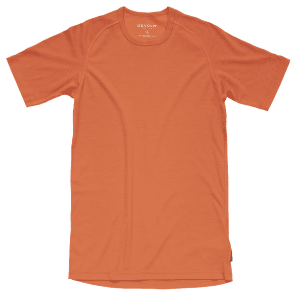 Koszulka z krótkim rękawem Devold Lauparen Merino 190 Base Tee Men 087A BRICK