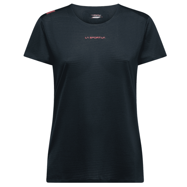 Koszulka z krótkim rękawem La Sportiva PURE T-SHIRT Women Black/Hibiscus