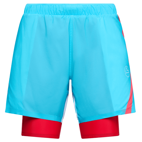 Szorty La Sportiva FLOW 5" SHORT Women Malibu Blue/Hibiscus