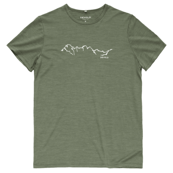 Koszulka z krótkim rękawem Devold Active Skyline Tee Men 421A FOREST